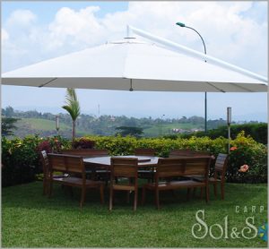 Sombrillas para exteriores y muebles de jardín - Carpas Sol y Sombra